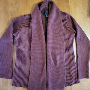 Forever21 - Cozy Oversized Cranberry Cardigan